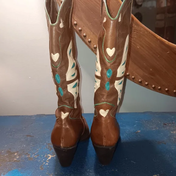 Nine west vintage cowboy boots - Picture 5 of 6